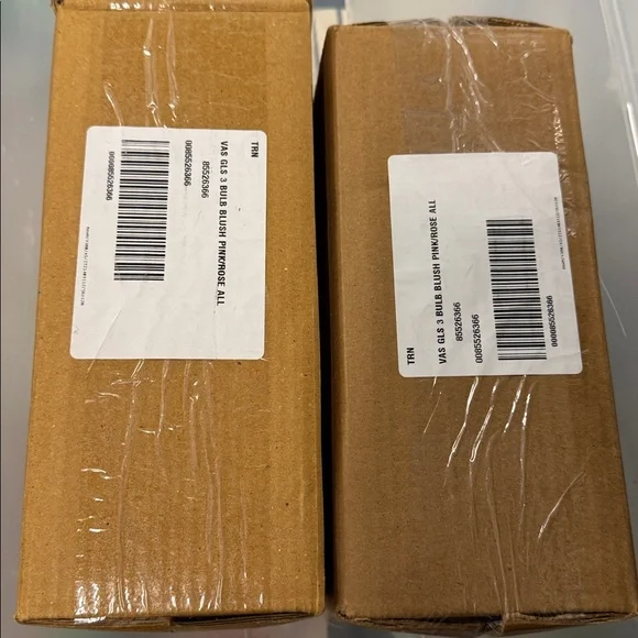 Pink stack spherical Vase - Picture 6 of 9